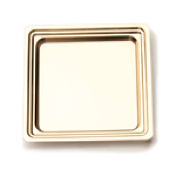 MINI VASSOIO ORO QUADRATO CM 9X9 PZ 100